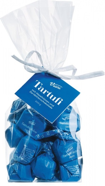 Tartufi dolci neri, schwarze Trüffelpralinen